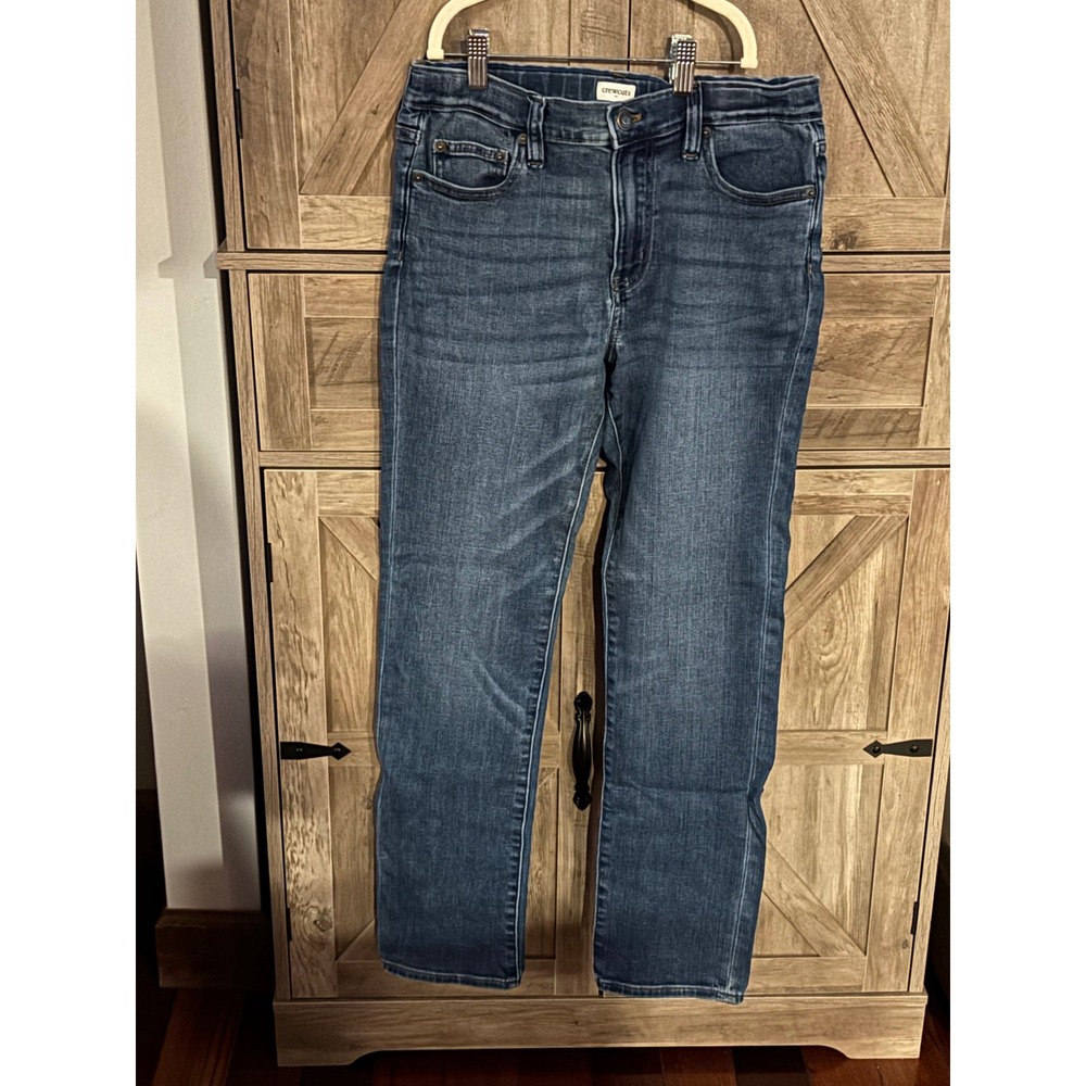Crewcuts J Crew Boys Straight Leg Jeans Medium Wash Denim Size 14
